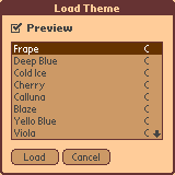 Color theme for Palm