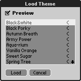 Color theme for Palm