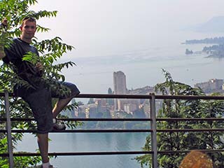 Ja na tle Montreux