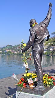 Freddie Mercury - pomnik w Montreux