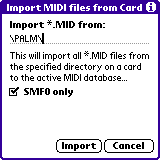 *.mid => Palm MIDI conversion