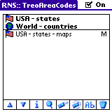 The main setup screen