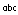 Lower Case