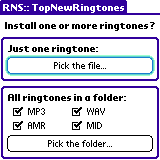 Pick a file button