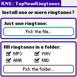 Pick a file button