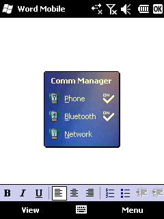 Comm Manager Menu for Hi-Launcher