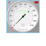 Silver HP skin for RNS:: Speedometer GPS