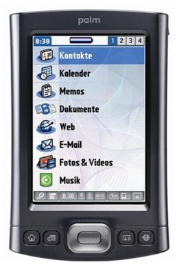 Typowy komputer kieszonkowy – model Palm TX.