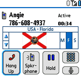 Active Call with Florida